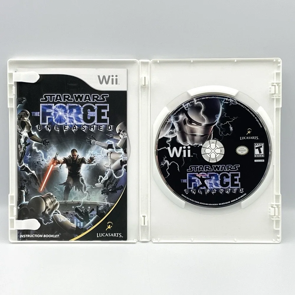 Star Wars: The Force Unleashed (Nintendo‎ Wii, 2008) Complete CIB Tested